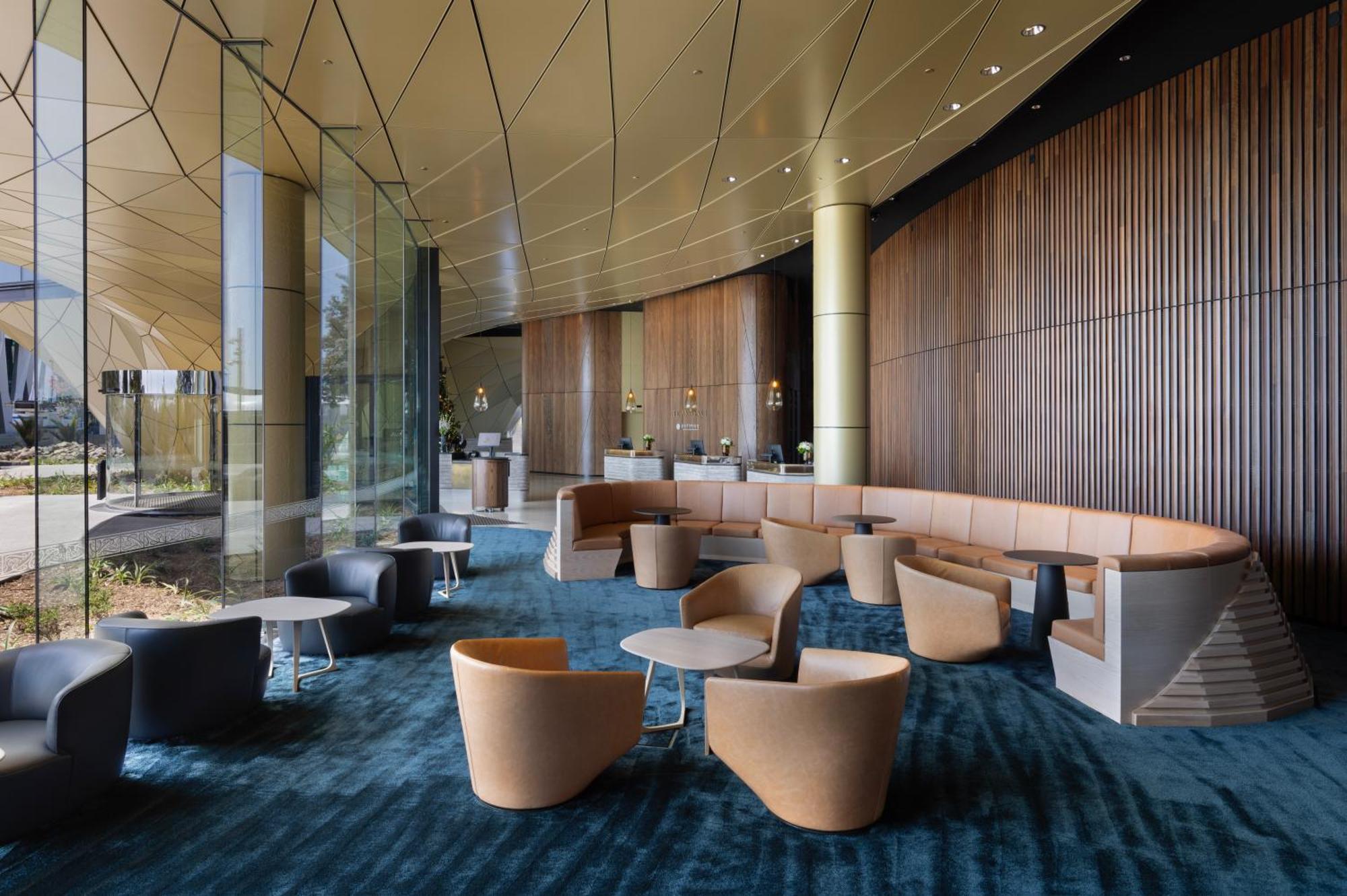 Hotel Pullman Auckland Airport Extérieur photo The interior of the lounge